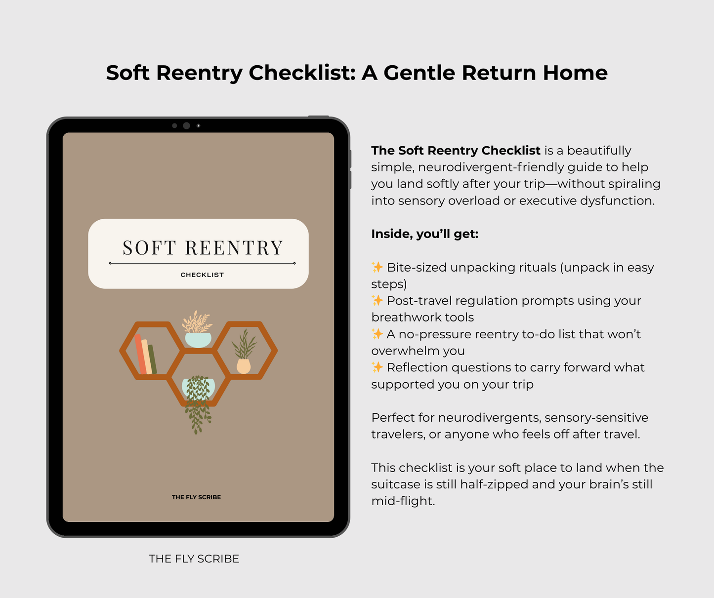 Soft Landing™ App For Neurodivergent Travelers