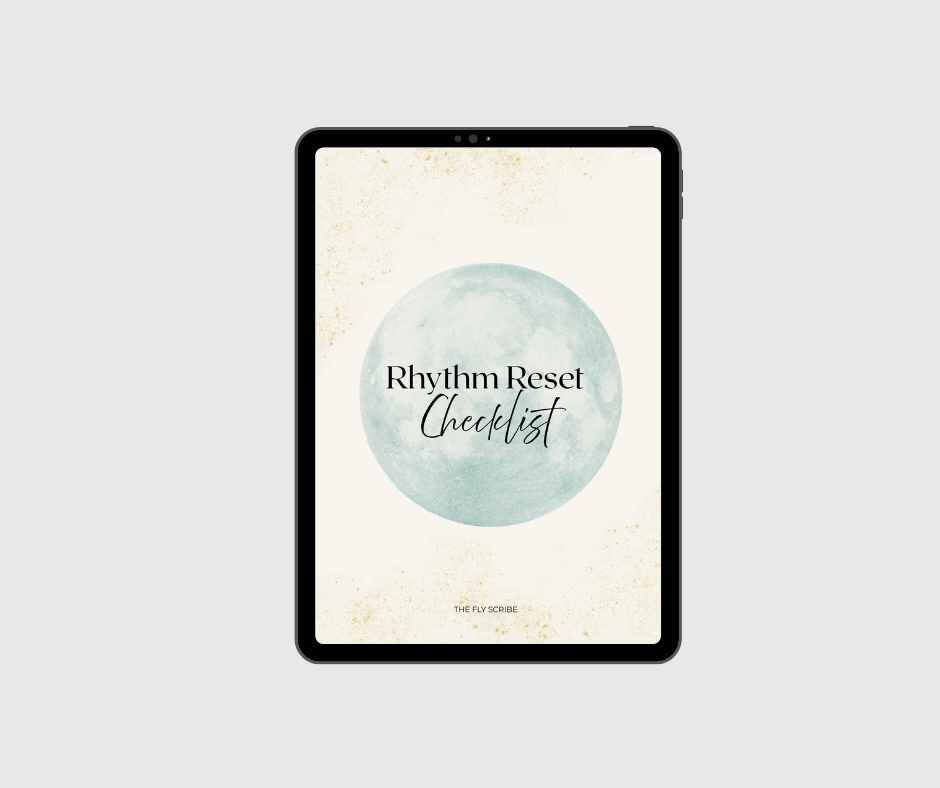 Rhythm Reset Checklist