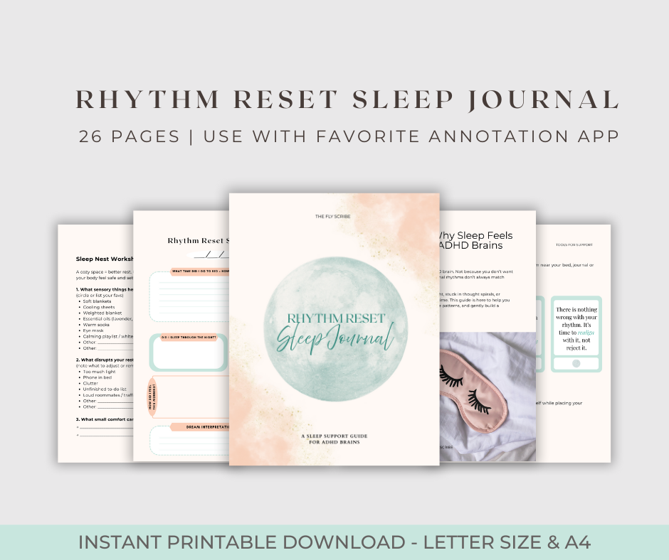 Rhythm Reset Sleep Journal