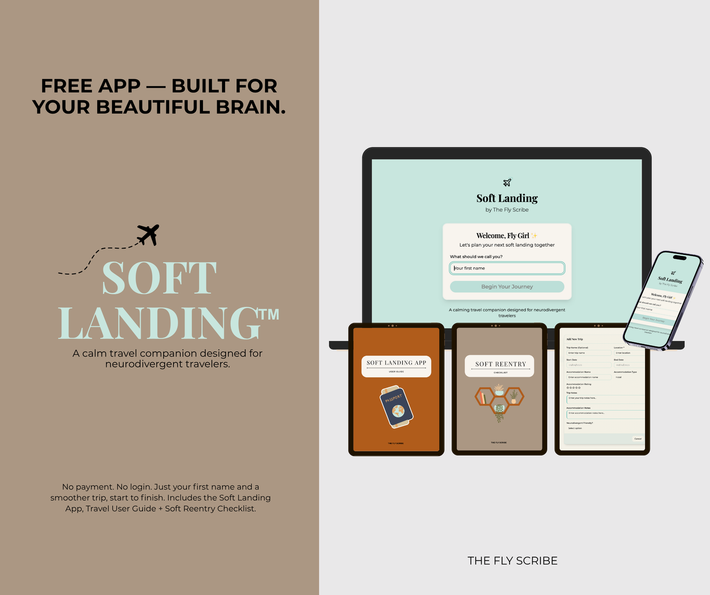 Soft Landing™ App For Neurodivergent Travelers