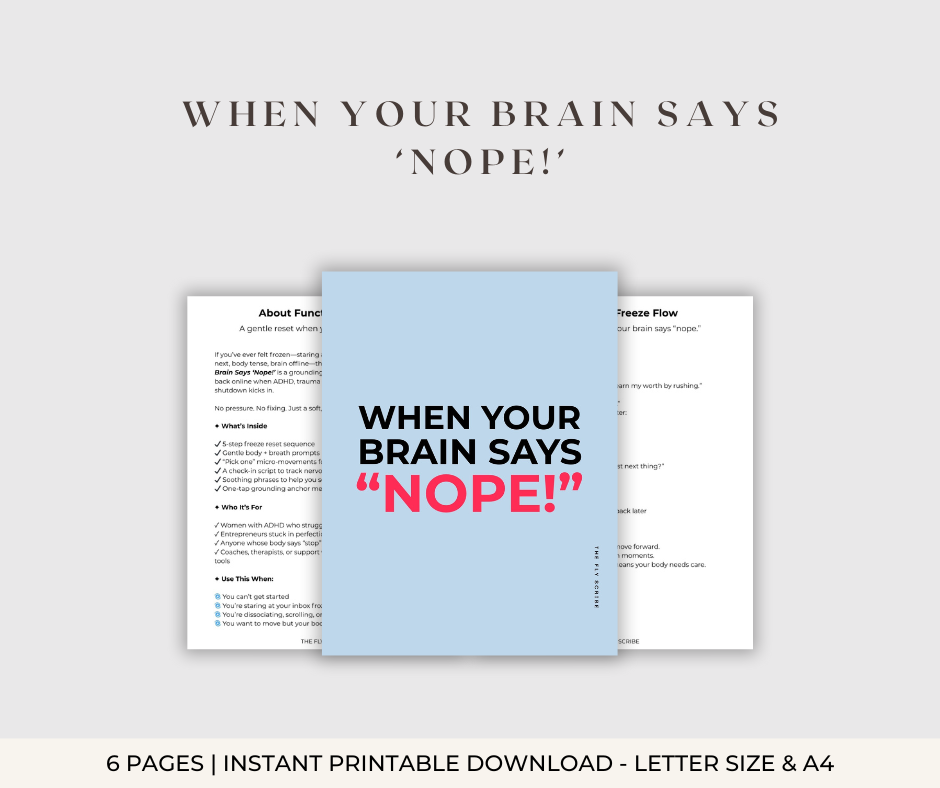 When Your Brain Says 'Nope!'