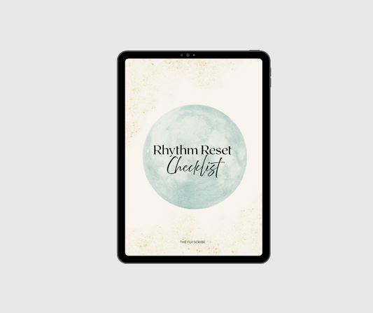 Rhythm Reset Checklist